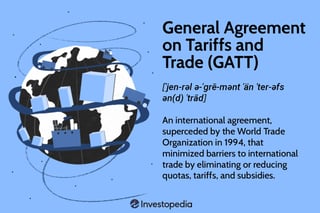 Picture of General Agreement on Tariffs and Trade