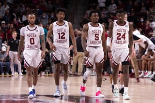 Picture of South Carolina Gamecocks men's basketball