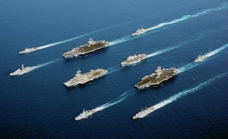 Picture of Naval fleet