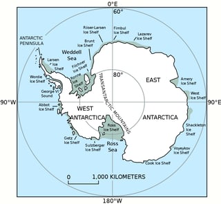 Picture of East Antarctic Ice Sheet