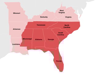 Picture of Southeastern United States