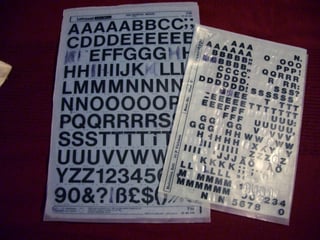 Picture of Letraset