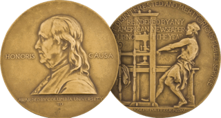 Picture of Pulitzer Prize for National Reporting
