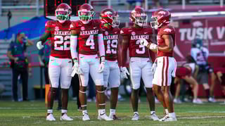 Picture of Arkansas Razorbacks football