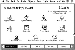 Picture of HyperCard