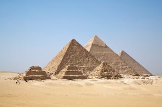 Picture of Egyptian pyramids