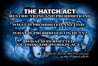 Picture of Hatch Act