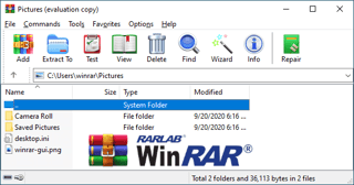 Picture of WinRAR