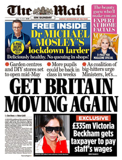 Picture of The Mail on Sunday