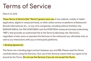 Picture of Terms of service