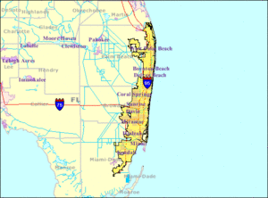 Picture of Miami metropolitan area