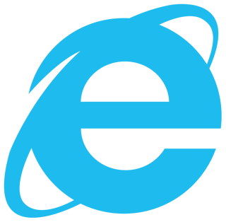 Picture of Internet Explorer