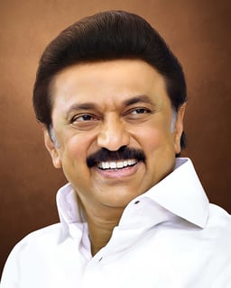Picture of M. K. Stalin