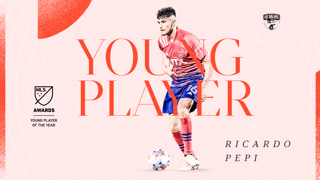 Picture of MLS Young Player of the Year Award