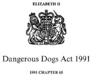 Picture of Dangerous Dogs Act 1991