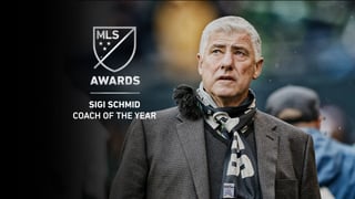 Picture of Sigi Schmid Coach of the Year Award
