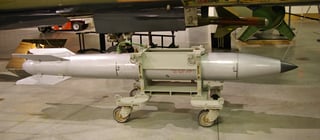 Picture of B61 nuclear bomb