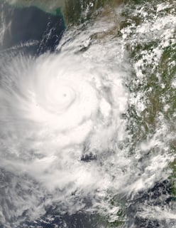 Picture of Cyclone Nargis