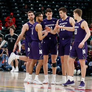 Picture of Northwestern Wildcats men's basketball