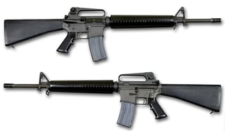 Picture of M16 rifle