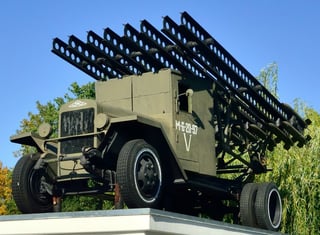 Picture of Katyusha rocket launcher