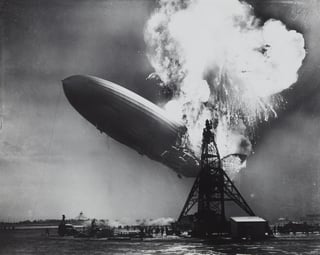 Picture of Hindenburg disaster