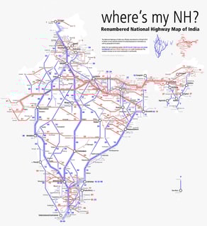 Picture of Indian National Highway System