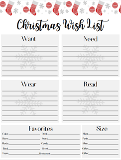 Picture of Wish list