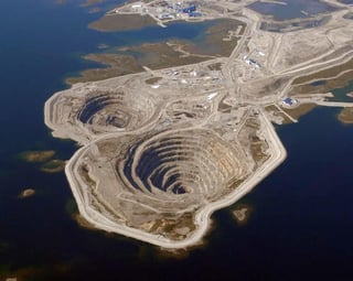 Picture of Diavik Diamond Mine