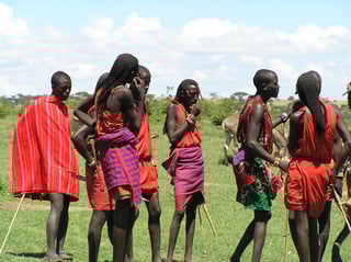 Picture of Maasai people