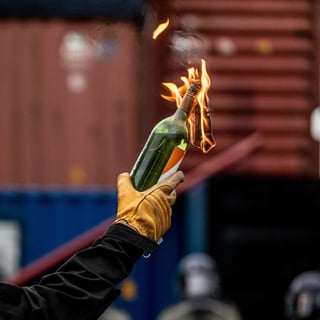 Picture of Molotov cocktail