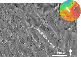 Picture of Medusae Fossae Formation