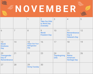 Picture of November