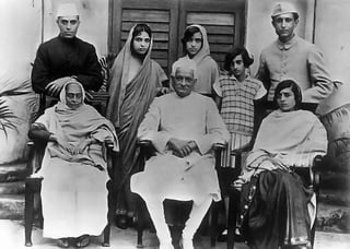 Picture of Nehru–Gandhi family