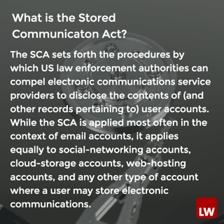 Picture of Stored Communications Act