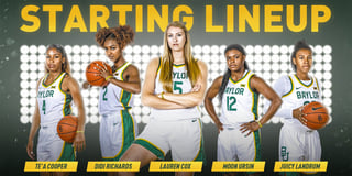 Picture of Baylor Lady Bears women's basketball
