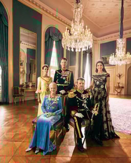 Picture of Danish royal family
