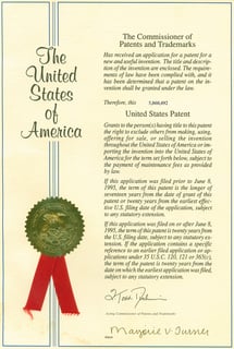 Picture of Patent