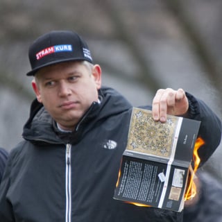 Picture of Quran desecration