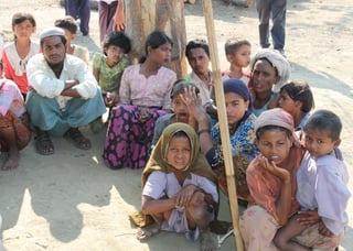 Picture of Rohingya people