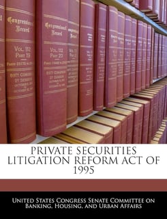 Picture of Private Securities Litigation Reform Act