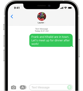 Picture of SMS