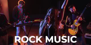 Picture of rock music