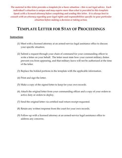 Picture of Stay of proceedings