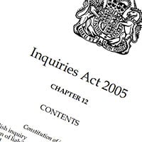 Picture of Inquiries Act 2005