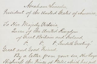 Picture of Diplomatic correspondence