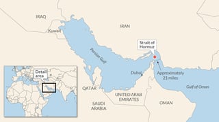 Picture of Strait of Hormuz