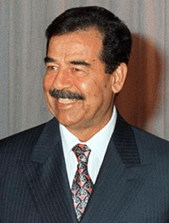 Picture of Saddam Hussein