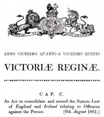 Picture of Offences Against the Person Act 1861