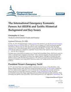 Picture of International Emergency Economic Powers Act